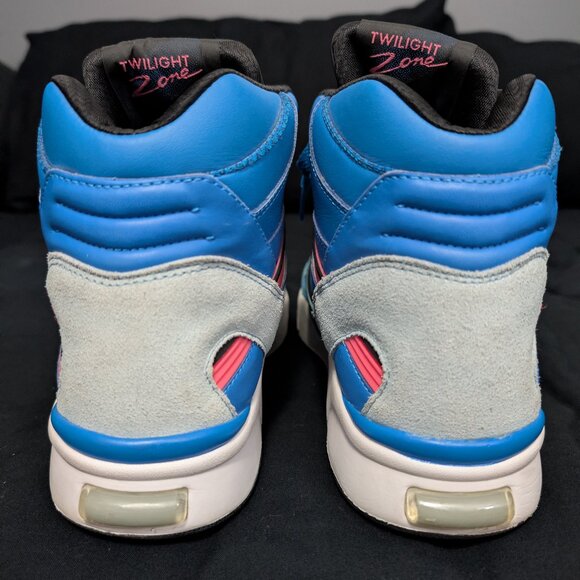 Reebok Twilight Zone Pump - Size 11 - Blue Pink Grey - Picture 4 of 7